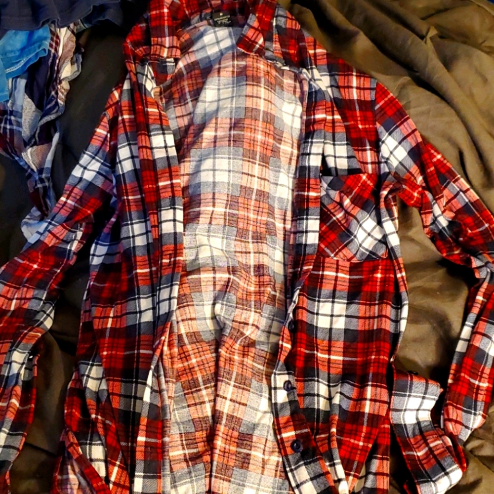 long sleeve flannel